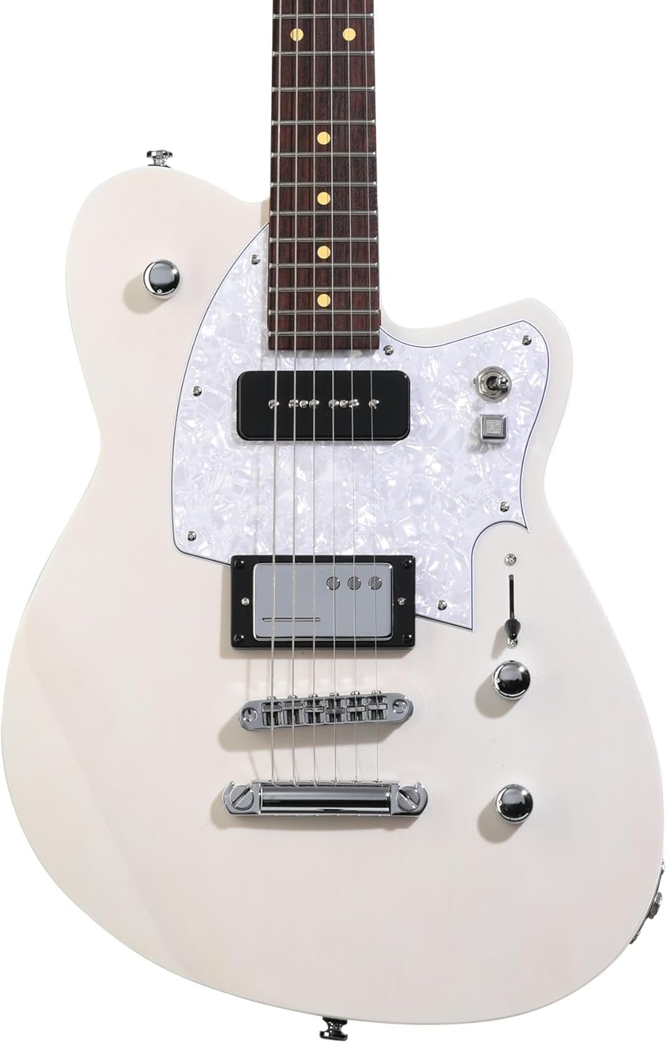Reverend Chris Freeman Signature Electric Guitar - Transparent White