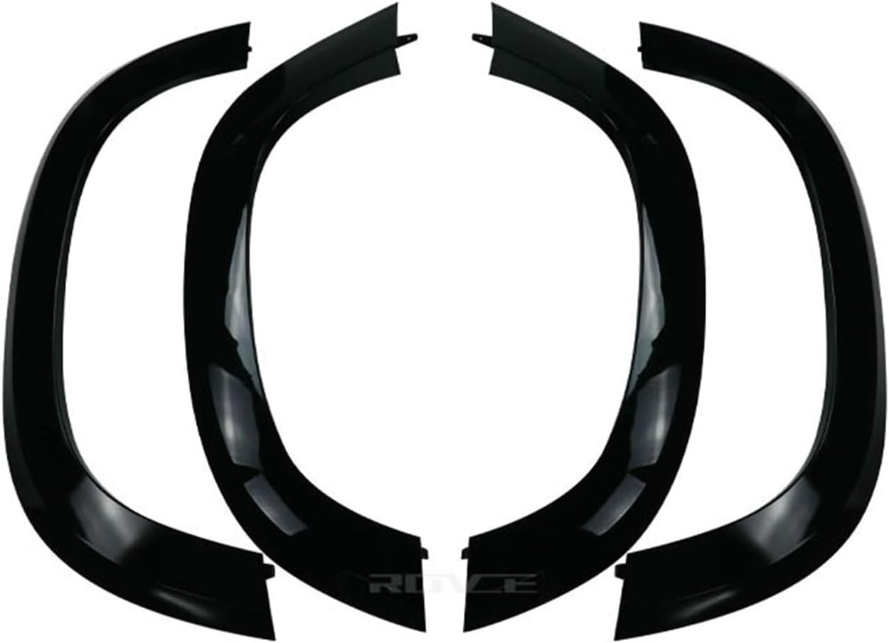 mudguard guitars， Car Fender Wheel Brows Compatible For Land Rover Defender 110 90 2020-2022 Fenders Lip Kits Protective Covers Car Tuning Accessories(Piano Balck B)