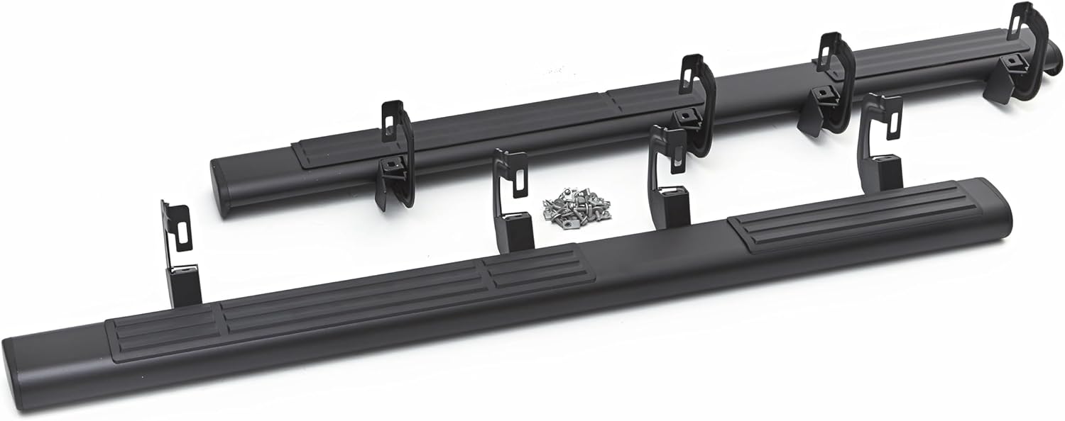 GM Accessories 20990096 Extended Cab 6-Inch Oval Assist Steps in Black
