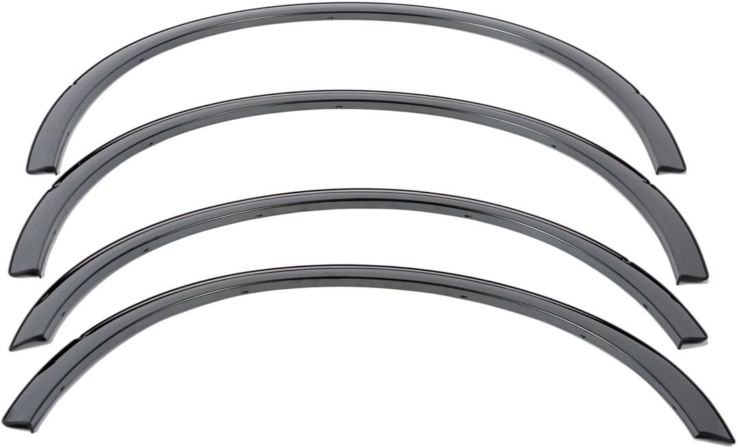 Putco Black Stainless Steel Fender Trim Kit - Fits 2015-2017 Ford F150-4 Piece Set