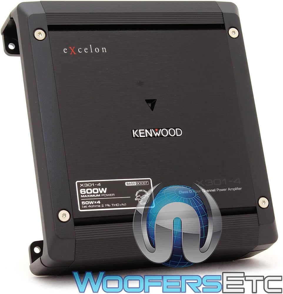 Kenwood Excelon X301-4 4-Channel Car Amplifier