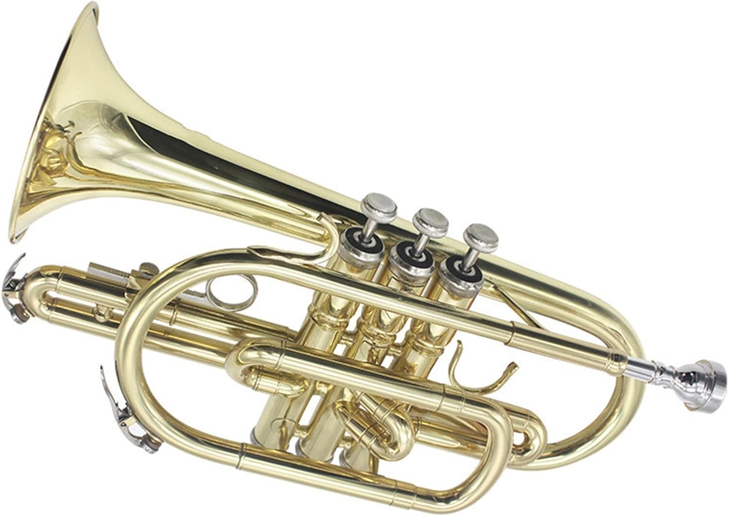 BB B-Flat Cornet Trumpet Brass Professional Cornet Beginner Trumpet