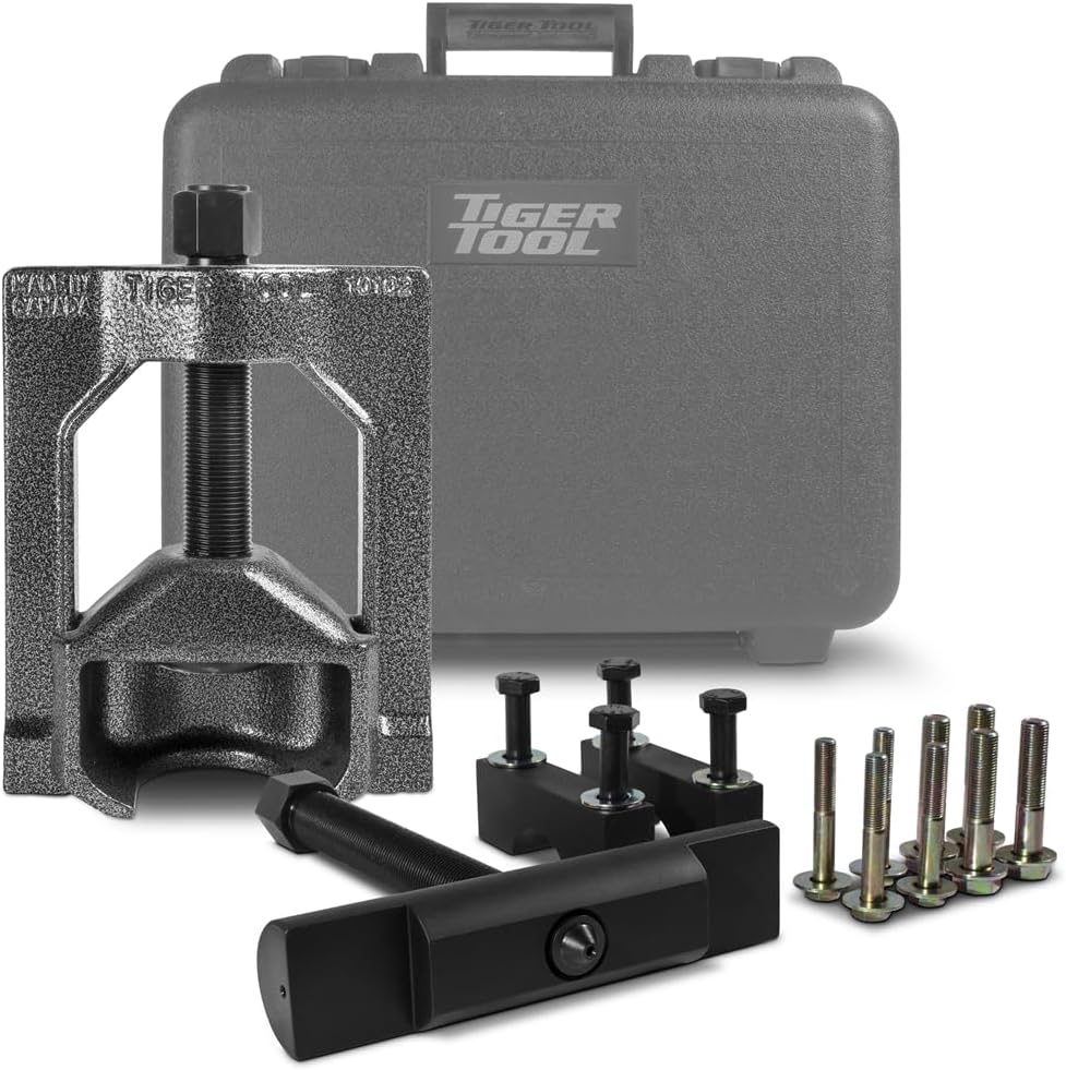 Tiger Tool Commercial Driveline Service Kit for Heavy Duty Transportation Trucks & Equipment, Works on Class 6 – 8 Semi Trucks & Heavy Duty Vehicles, 20175