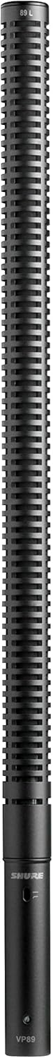 Shure VP89 Microphone - Premium Modular Dynamic Shotgun Mic | Long, Extremely Narrow Pickup Angle (VP89L) for Sporting Events, ENG, Wildlife, Field Recording