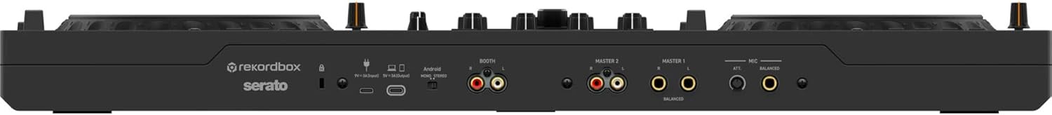 DDJ-GRV6 4-Channel DJ Controller with 2x Hosa CPR-203 Dual 1/4