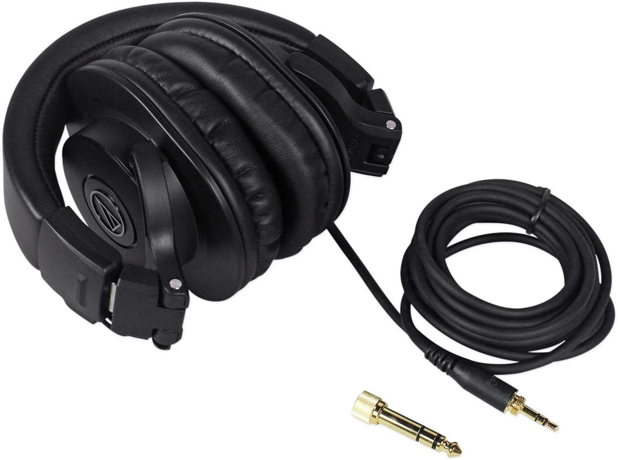 Audio-Technica Studio Monitor Collapsible Headphones