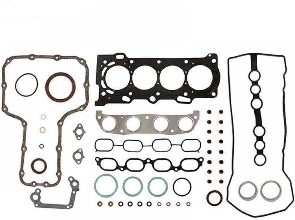 1.8L Engine Overhaul Gasket Seals Compatible with 1ZZFE Engine Models HS26158PT HS26158PT-1 HS26158PT-2 CS26158