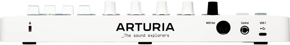 Arturia 231501 MiniLab 3 25-Key MIDI Controller Keyboard White (Renewed)