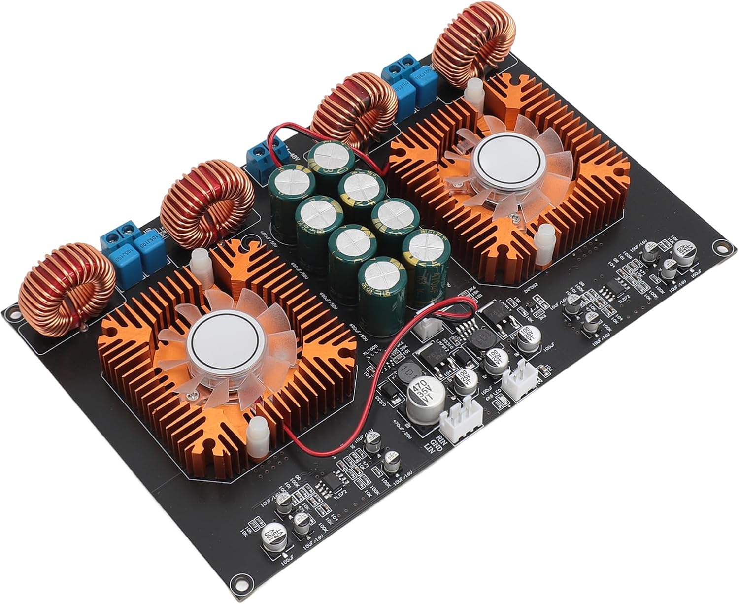 TPA3255 Amplifier Board, Class D Dual Core 600W Stereo, Efficiency Amp Module for Home Theater with Clear Sound Output