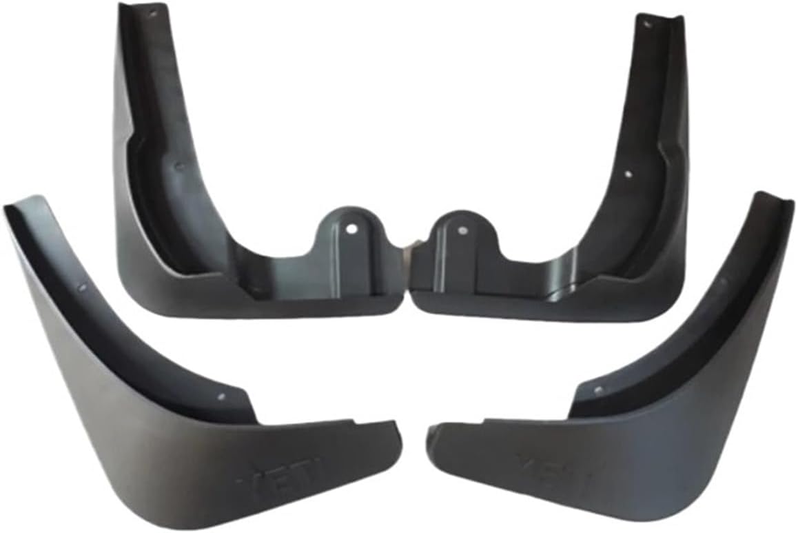 Compatible for Skoda Yeti 5L 2009 2010 2011 2012 2013-2020 Mudguard Fender Mud Flap Guards Splash Mudflaps Car Accessories Front Rear 4pcs(Style 2 2016)