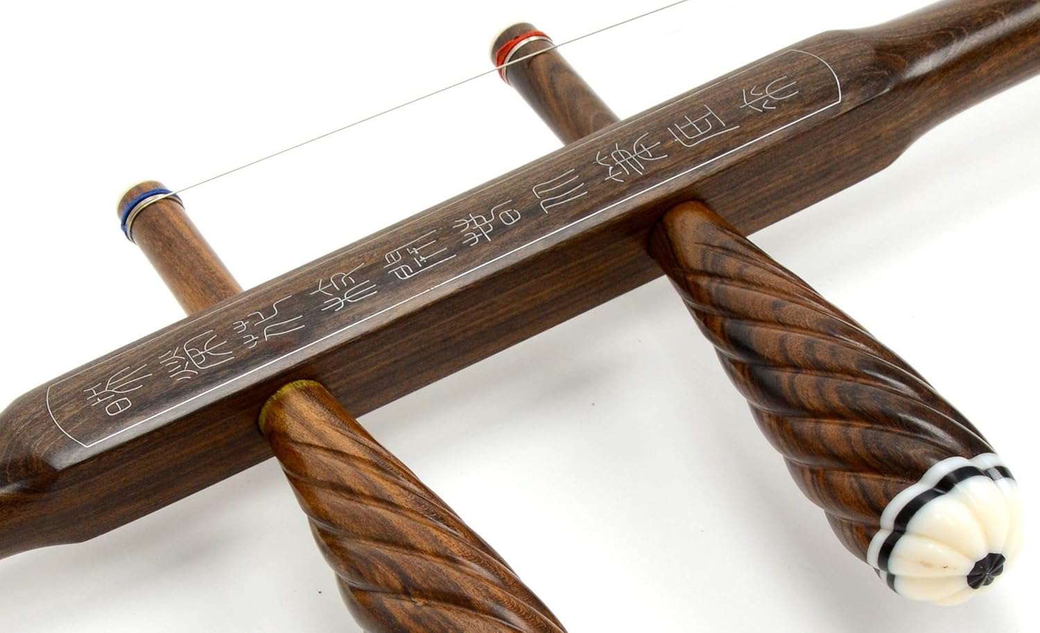 LANDTOM African Guibourtia Erhu Chinese 2-string Violin Fiddle Musical Instrument With Free Accessories (CGB)