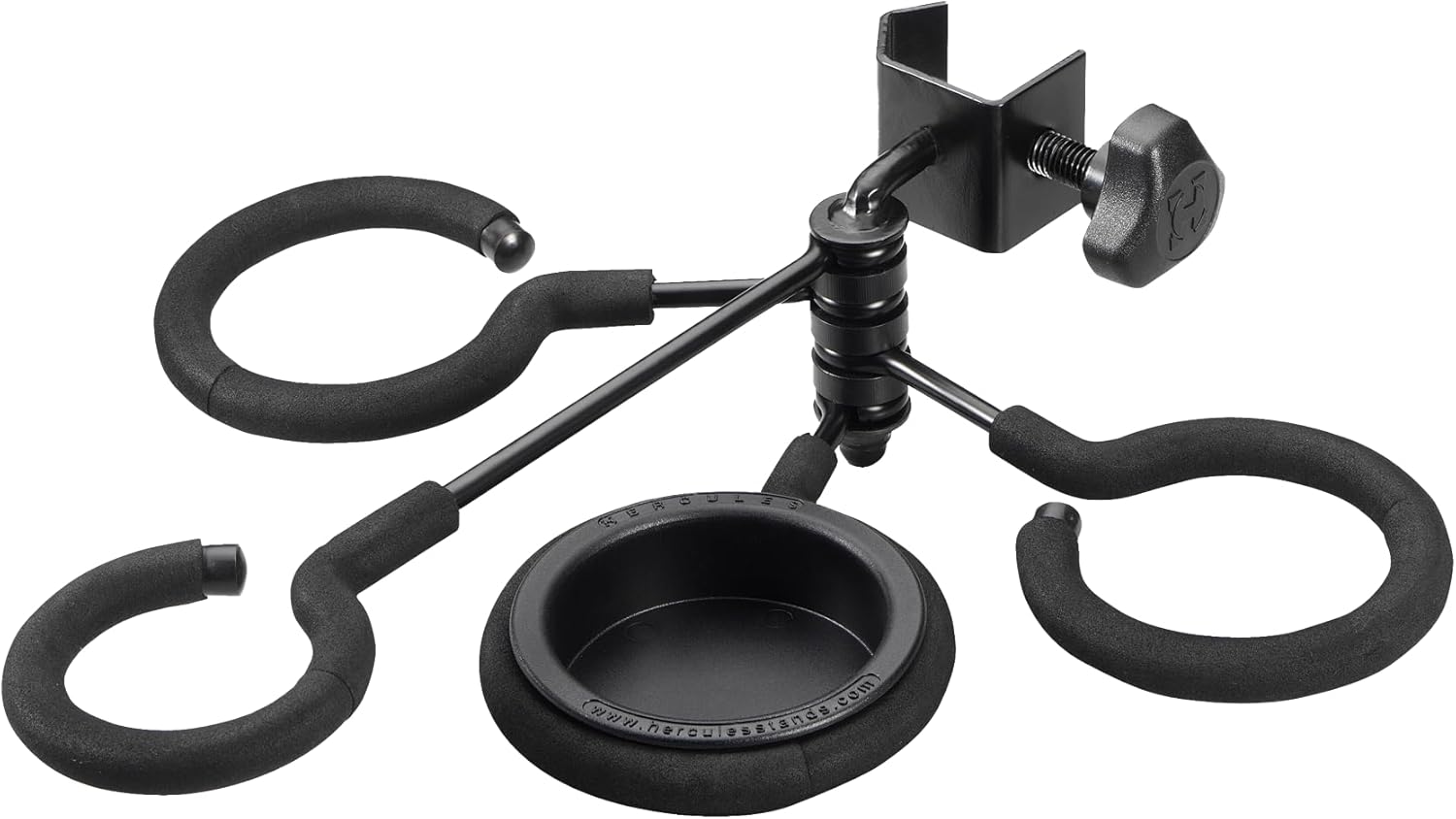 Protec Triple Horn Gig Bag Bundle with Removable Mute Bag, Model C248 & Hercules 4-Mute Holder