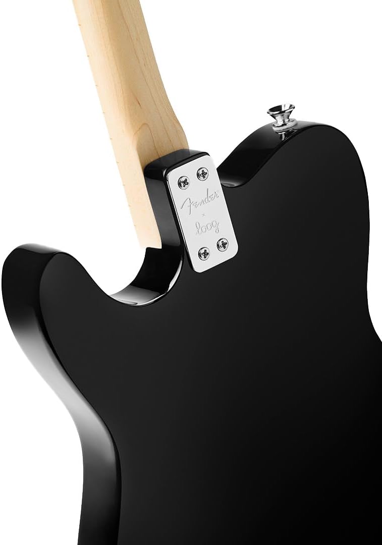 Fender x Loog Telecaster kids electric guitar 3 strings beginner set (Black)