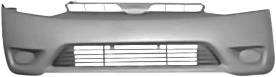 For Honda Civic 2006 2007 2008 Bumper Cover | Front | Primed | 2 Door Coupe | CAPA | HO1000237 | 04711SVAA90ZZ