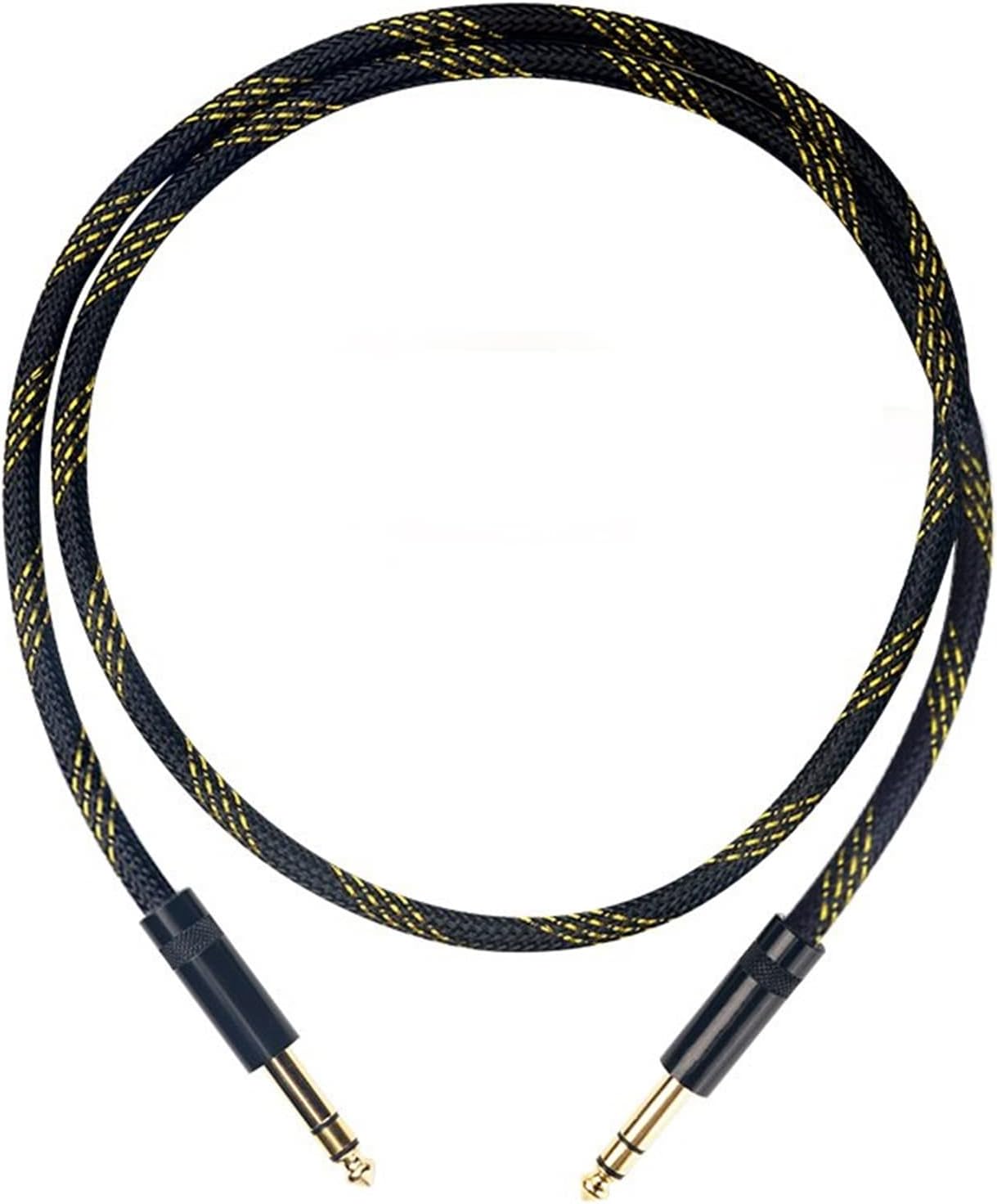 Guitar Cable Cable 6.5mm Output to 6.5mm Output for Microphone,Guitar,Amplifier,Player (Color : 5m)