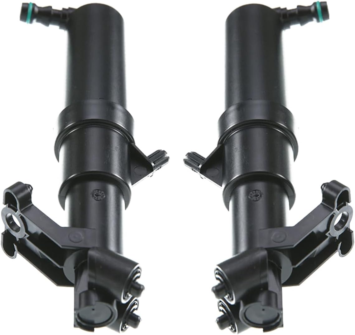 Car Headlight Washer Nozzle 2Pcs Car Headlight Washer Nozzle Jet Pump Water Sprayer 2038600547 2038600647 for Benz for W203 C280 C320 C55 Amg