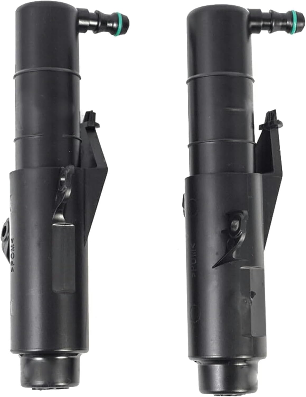 Car Headlight Washer Nozzle 2Pcs Car Headlight Washer Nozzle Head Light Cleaning Jet Pump Water Sprayer 61677157119 61677157120 for Mini for R55 for R56 for R57 for R58 for R59