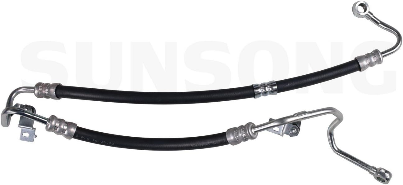 Sunsong 3403650 Power Steering Pressure Line Hose Assembly