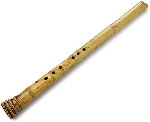 Concert Grade Nan Xiao, Tang-Style Mouthpiece, Root End, by Huang Chao Qing (Taiwan) (8 Holes,Left-hand, G key)