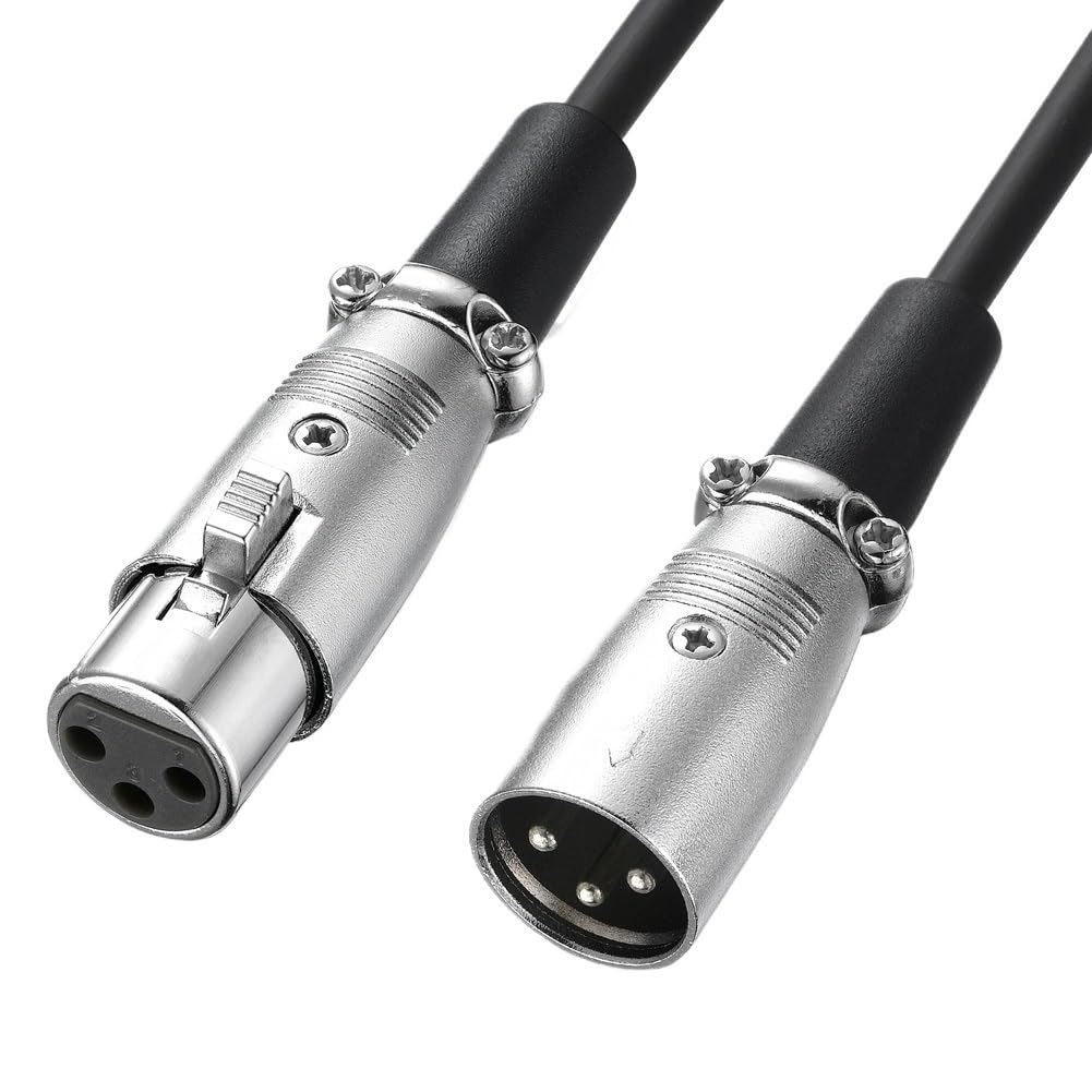 XLR Cable Male to Female M/F for Microphone Mixer OFC Copper 1m 1.8m 300CM 5m 10m 15m 20m(20m)