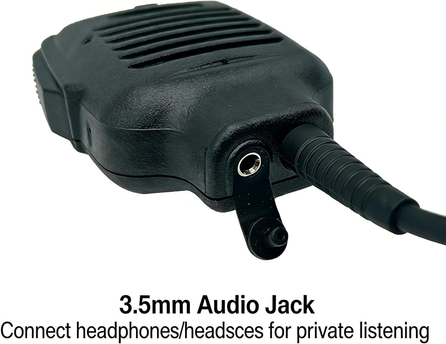 10 Pack KMC-25 Remote Speaker Microphone Shoulder Mic Compatible with NX-200 NX-210 NX-300 NX-3200 NX-3300 NX-410 NX-411 NX-5200 NX-5300 NX-5400 TK-2180 TK-3180 TK-5210 TK-5220