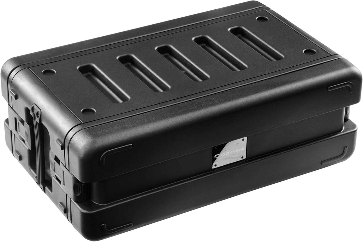 Odyssey Watertight 3U XS Rack Case with 4 Microphone Compartments