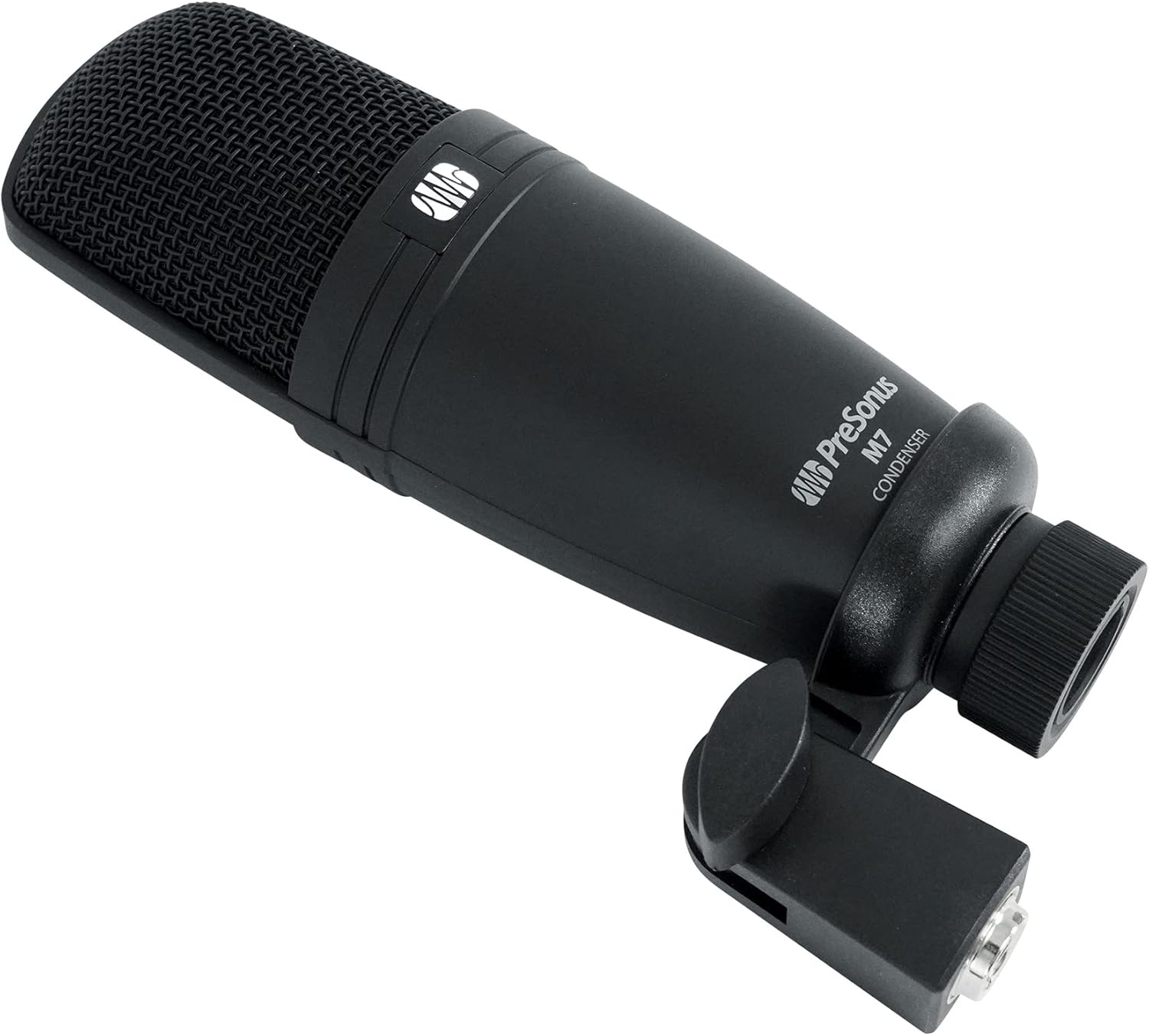 Audiosavings Bundle: Presonus M7 Cardiod Studio Condenser Microphone Bundle with Rockville RDTS Studio Desktop Microphone Stand+ Rockville RockPop Double Screen Recording Mic Pop Filter (3 Items)