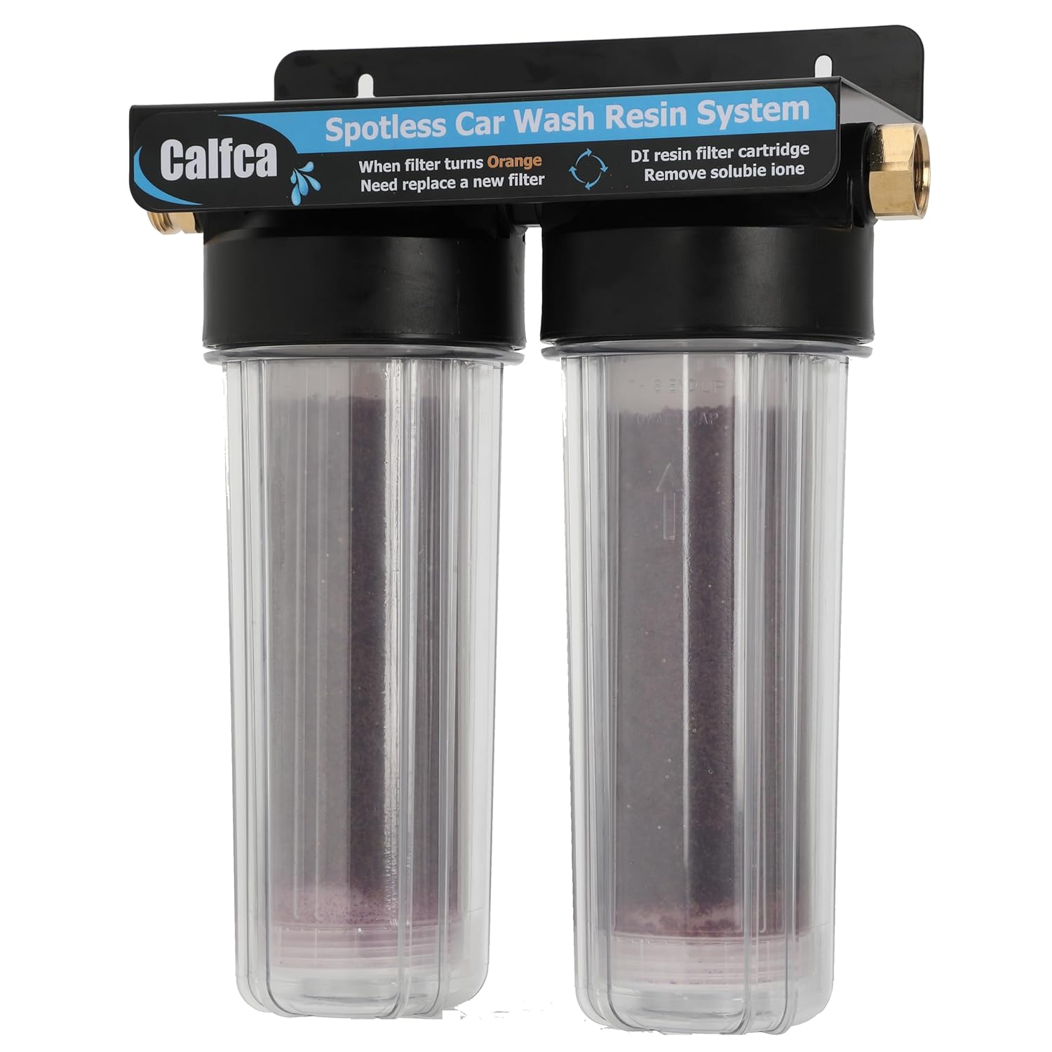 Spotless Water System for Car Wash - Water Deionizer for Car Washing for Hard Water Spot Removal, No Towel Drying for Cars, RVs, Motorcycles, Boats, Portable Deionized Water Filter for Garage/Campsite