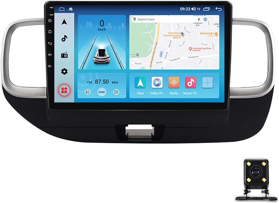 DEHIWI Car Stereo Multimedia MP5 Player for Hyundai Venue 2019~2020 Car Audio with Rear View Camera FM Radio 9 Inch Touch Screen Stereo Support Bluetooth/SWC/USB/Mirror Link/Carplay/Auto