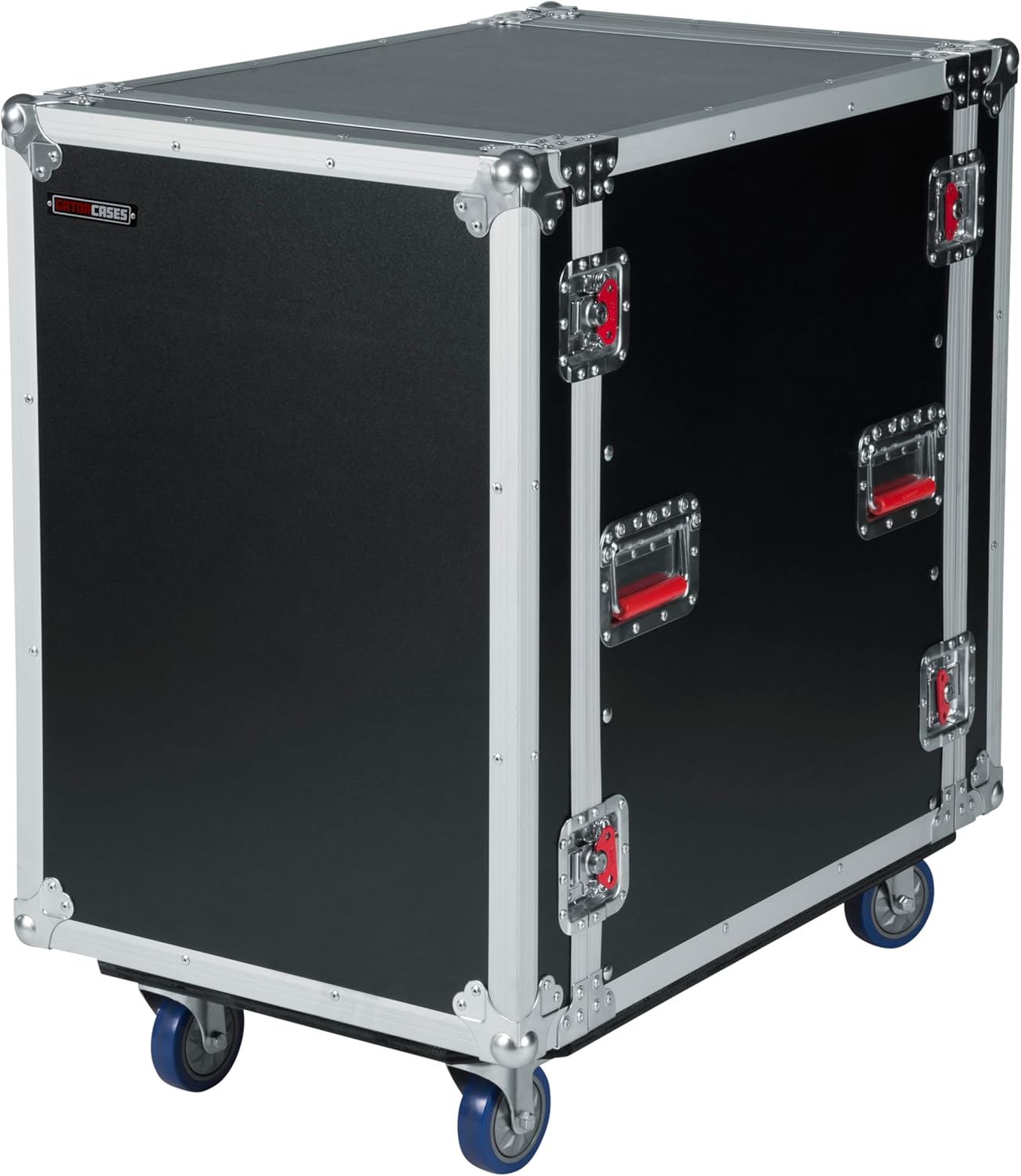 Gator Cases G-TOUR Deep Audio Road Rack with Heavy-Duty Casters and Tour Grade Hardware; 24