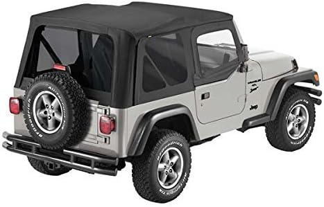 Bestop 51197-15 Replay Black Denim Tinted Window for Jeep Wrangler