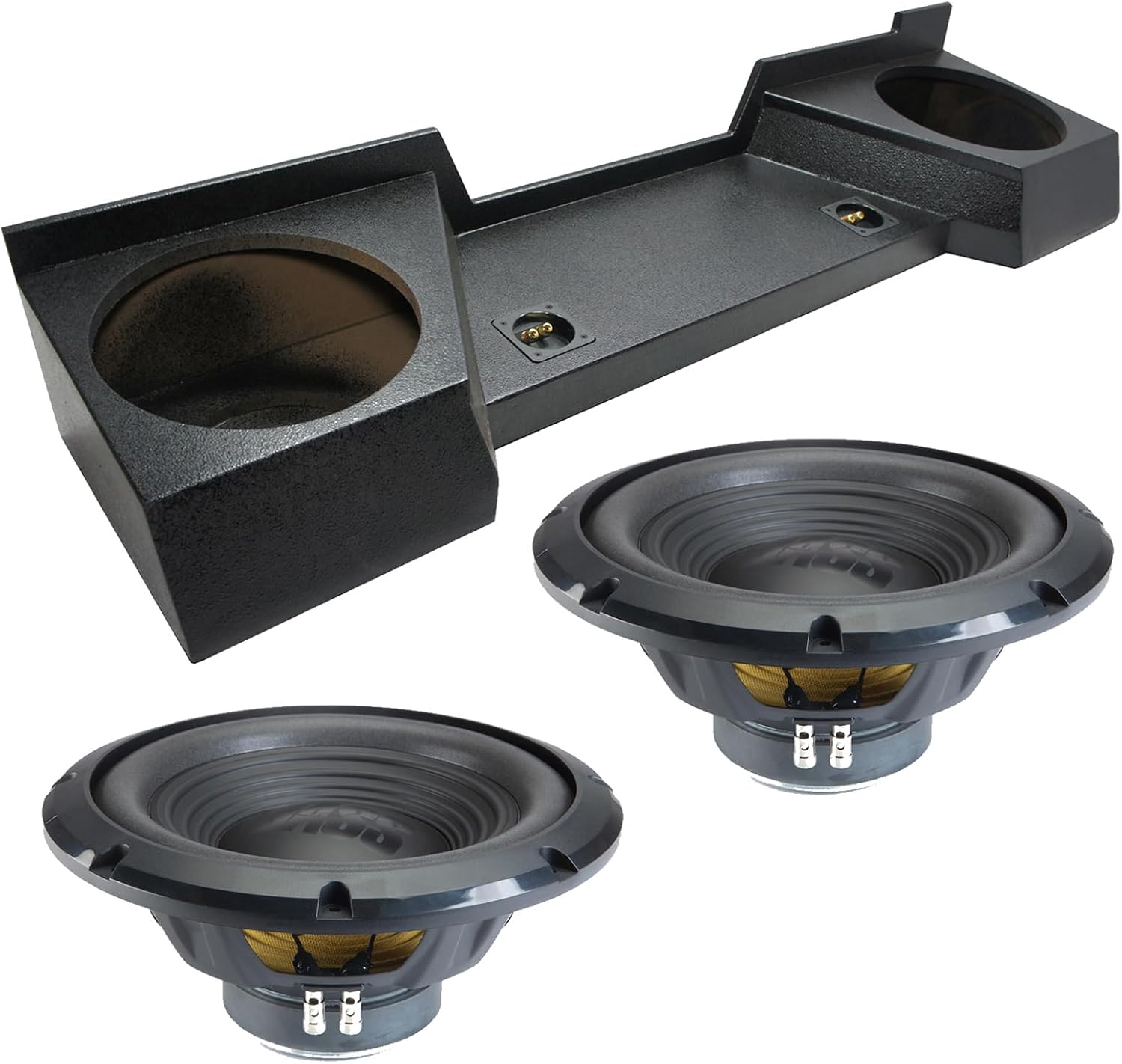 Alpine Compatible with 2007-2013 Dodge Ram Quad or Crew Cab Sealed Dual 12