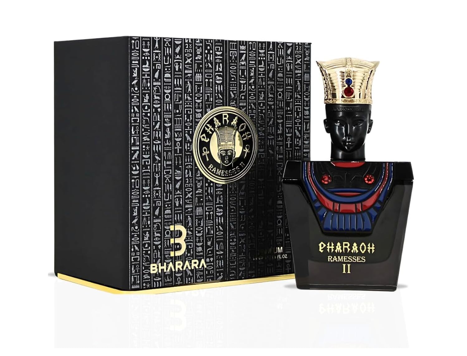 Bharara Pharaoh Ramesses II Eau De Parfum For Unisex Spray 3.4 Fl Oz / 100 ML
