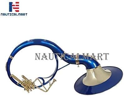 Bb Flat Silver Nickel Plated Sousaphone Tuba With Free Hard Case+Mouthpiece Big Bell Tubas Musical Instrument Gift