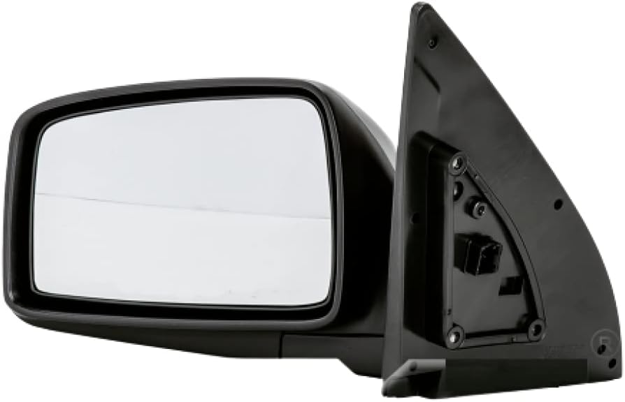 For Kia Sportage 2005 06 07 08 09 2010 Door Mirror Driver Side | Power | Non-Heated | Black | Replacement For 87610-1F000 | KI1320132