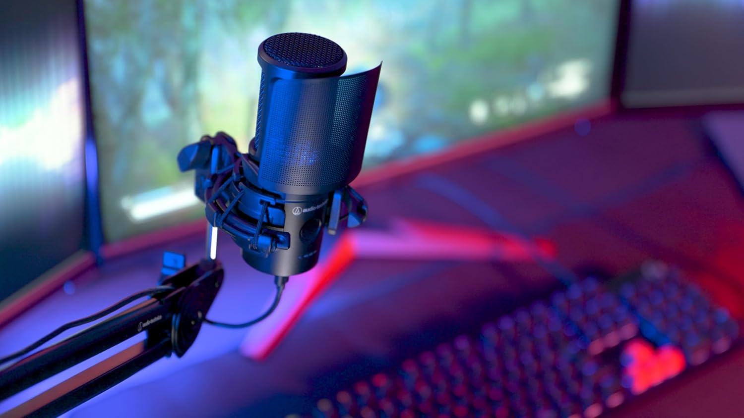 Audio-Technica AT2020USBXP USB Condenser Mic, with DSP