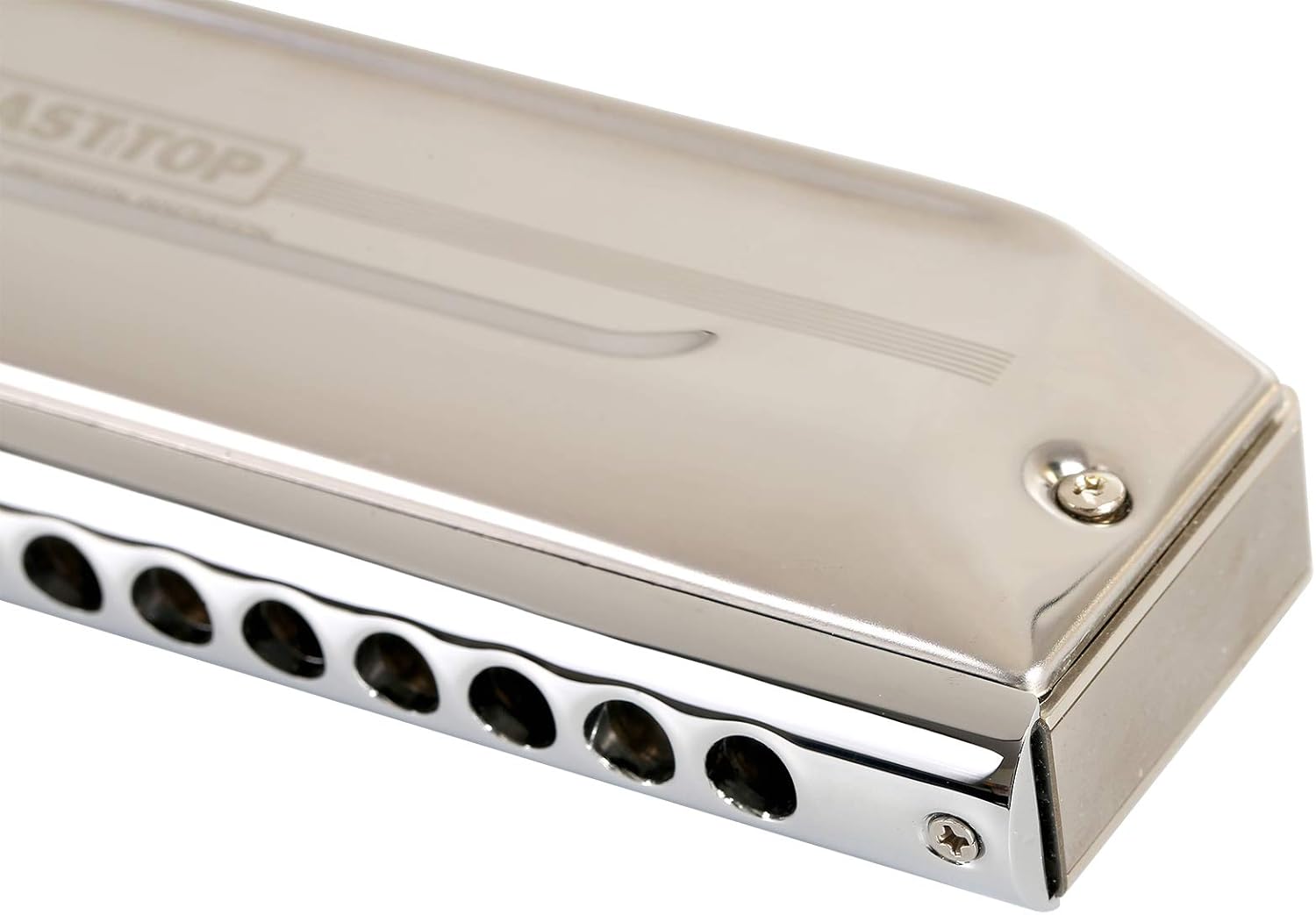 East top Upgrade Chromatic Harmonica 16 Hole 64 Tone Key of C, Professional Chromatic Mouth Organ Harmonica For Adults, Students and band players