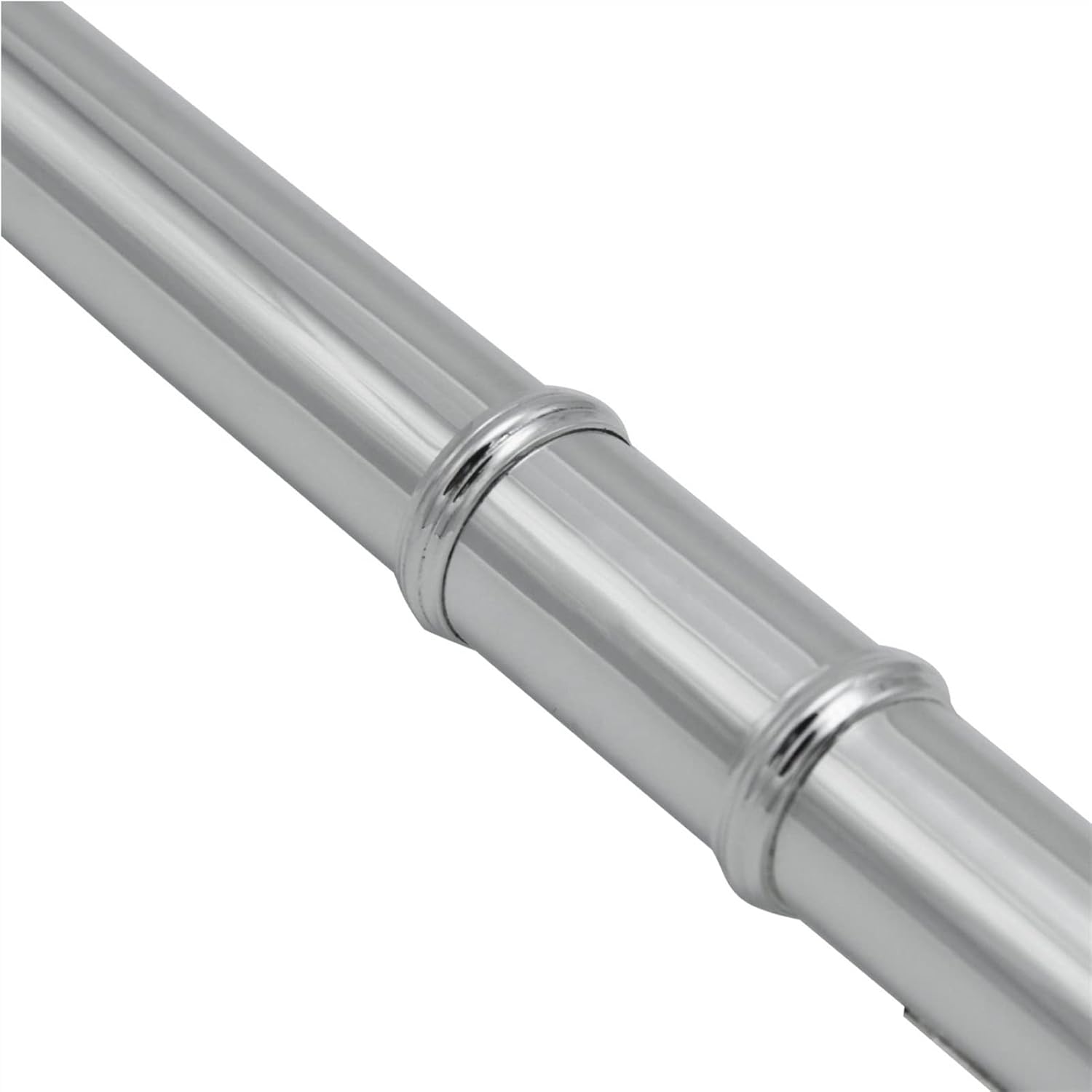 Flute Kit Closed Hole C Flute 16 Keys Cupronickel Silver-Plated Silver-Plated Surface Wind Instrument with Accessaries Intermediate Flute