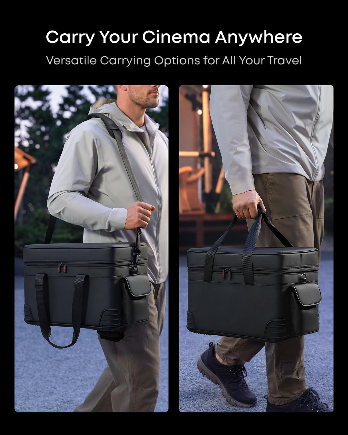 NEBULA X1 Accessory Pack for Projector, With Wireless Satellite Speakers, Wireless Microphones, Carry Case, All-in-One Entertainment Kit, Compatible with NEBULA X1, For Party, Karaoke, Portable Cinema