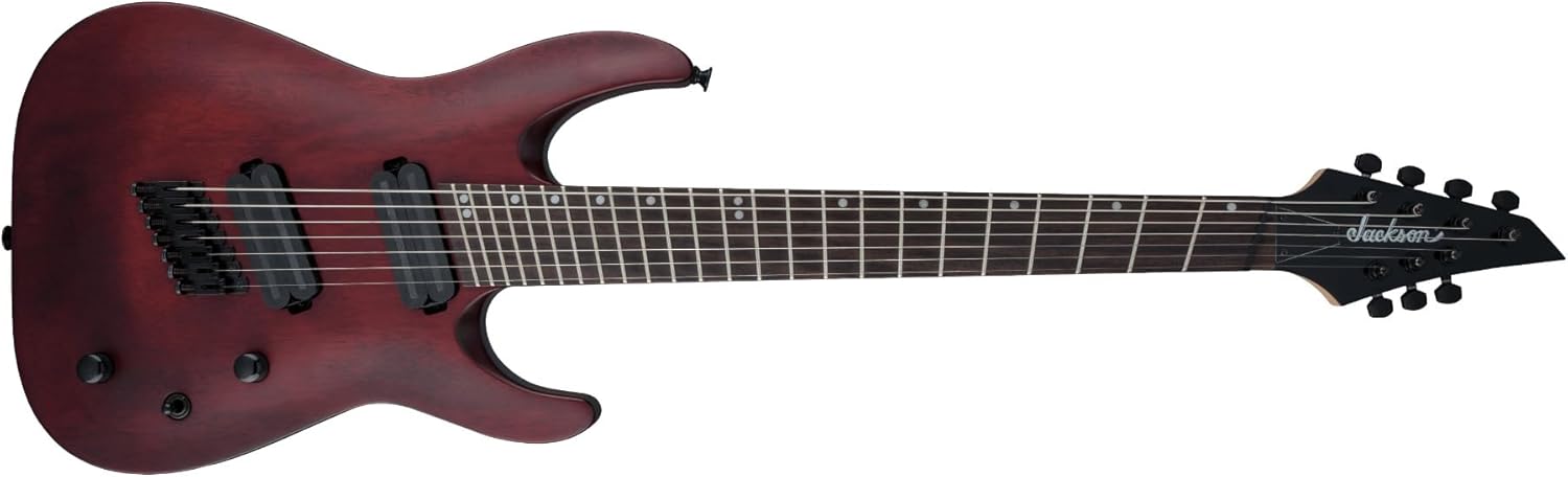 Jackson X Series Dinky DKAF7 Multi-scale - Stained Mahogany