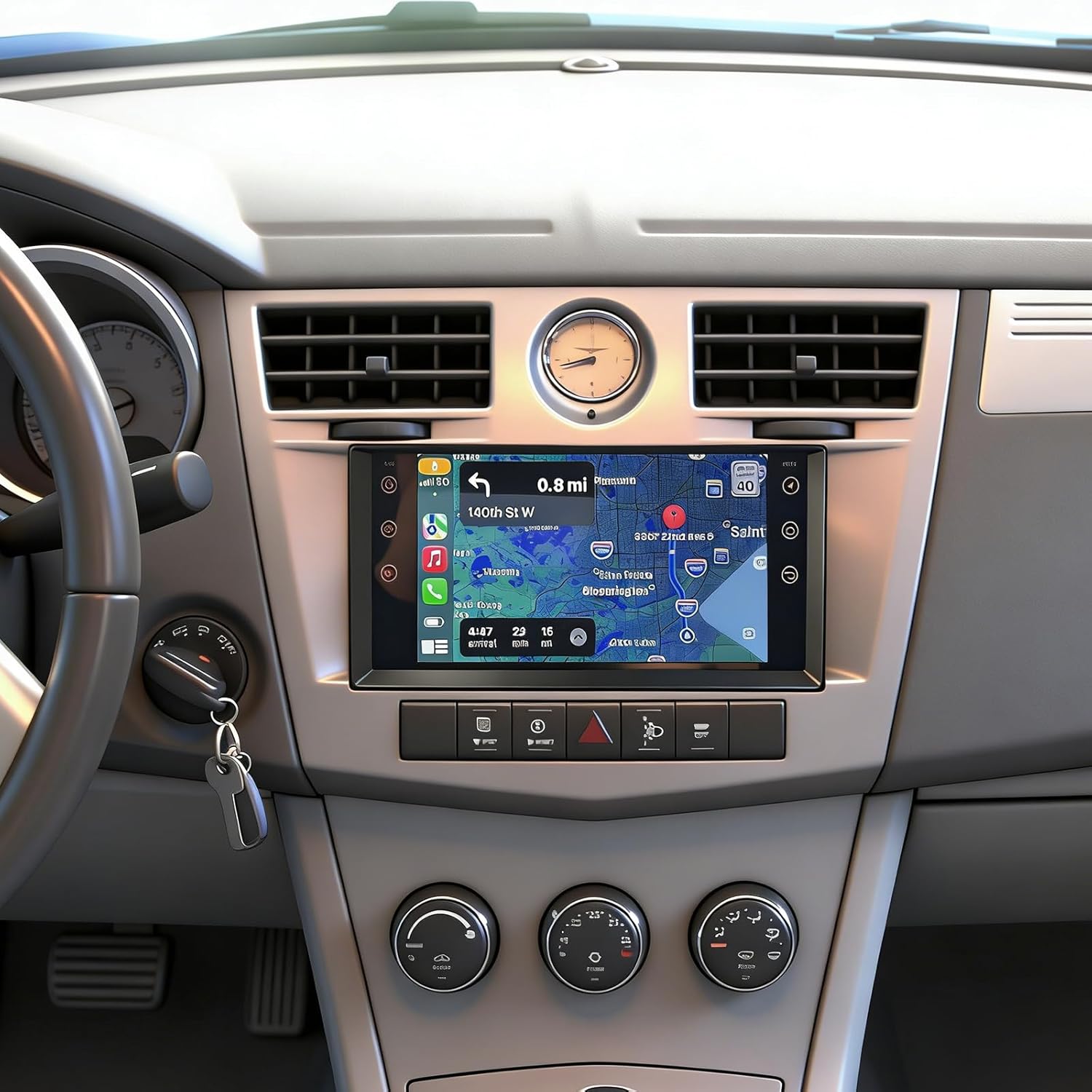 Android 13 Car Stereo for Dodge/Jeep/Chrysler 2007-2017,7