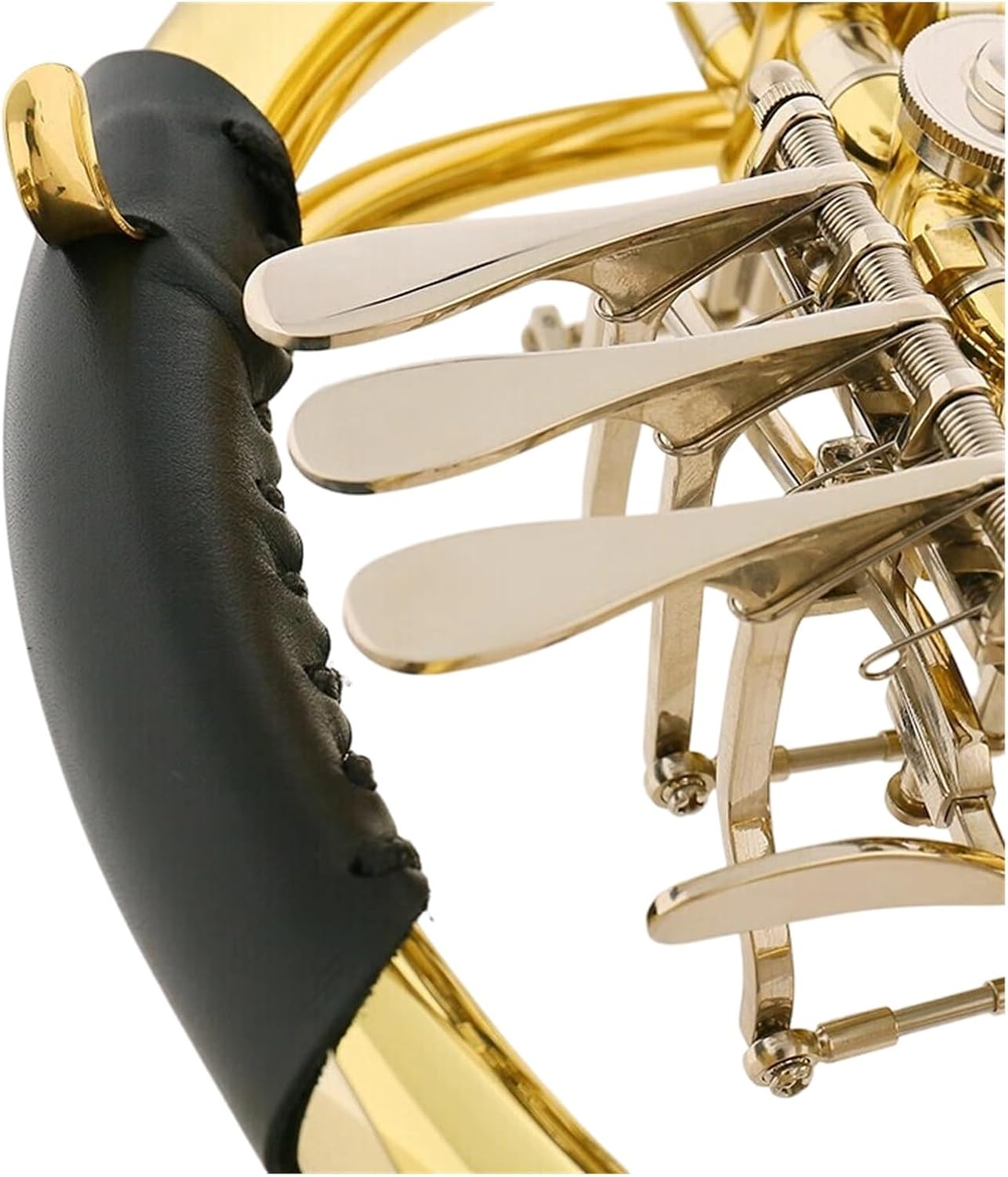 4 Key French Horn French Horn Four Key Double Row Lacquer Gold F Flat Bb Brass Tube