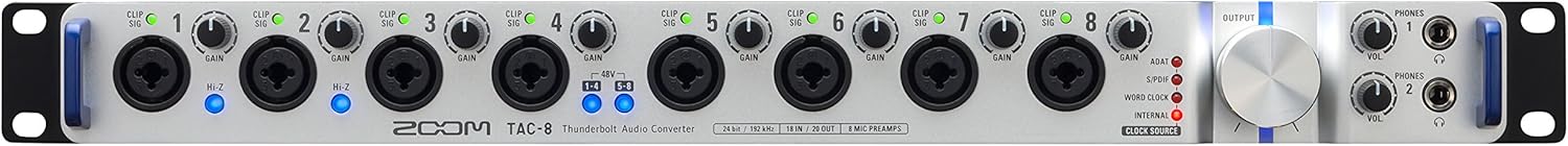 Zoom TAC-8 Audio Interface (International Version - No Warranty)