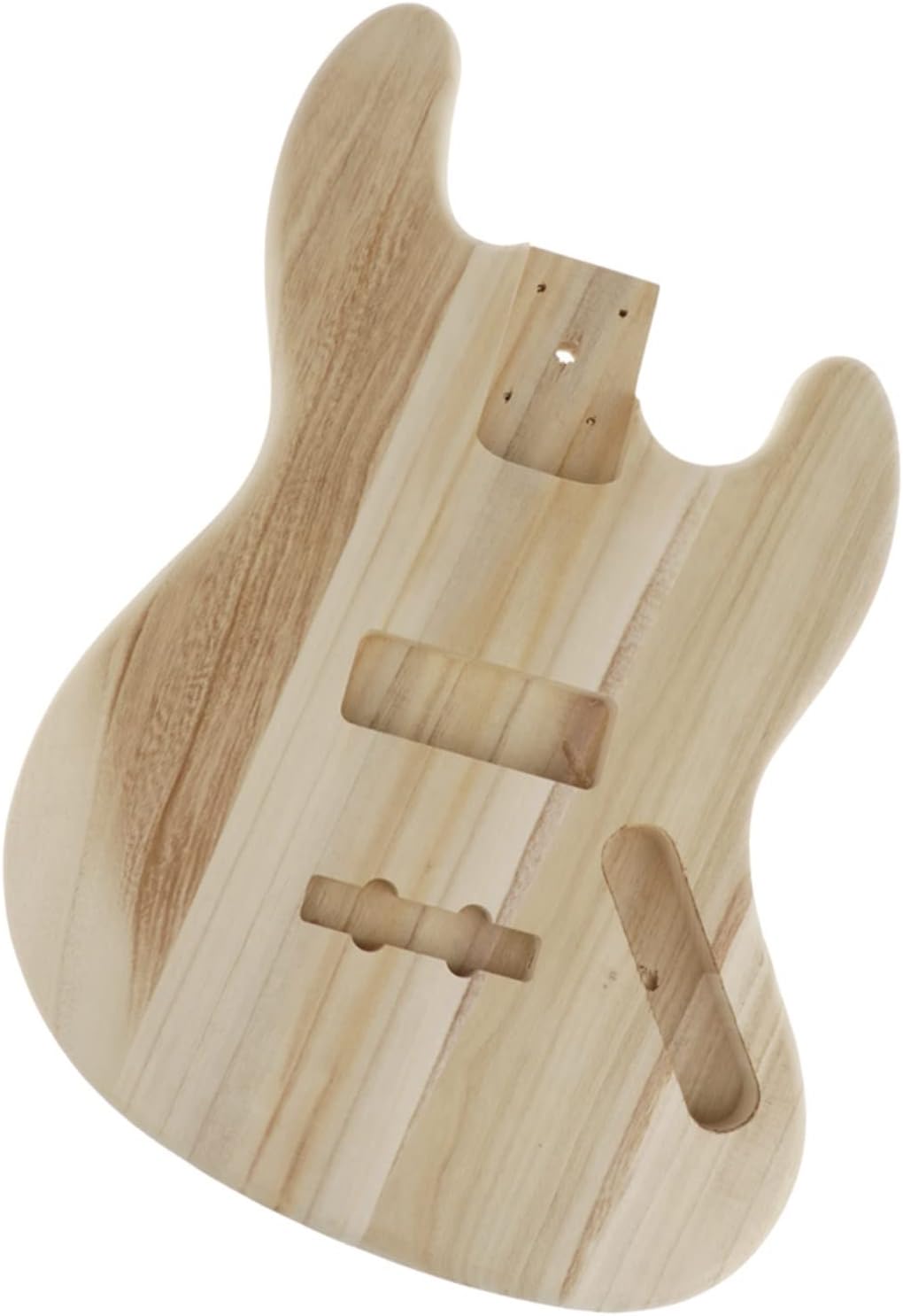 Unfinished Guitar Body DIY Unfinished Bass Body Replacement for Making Kit Guitar DIY Accessory