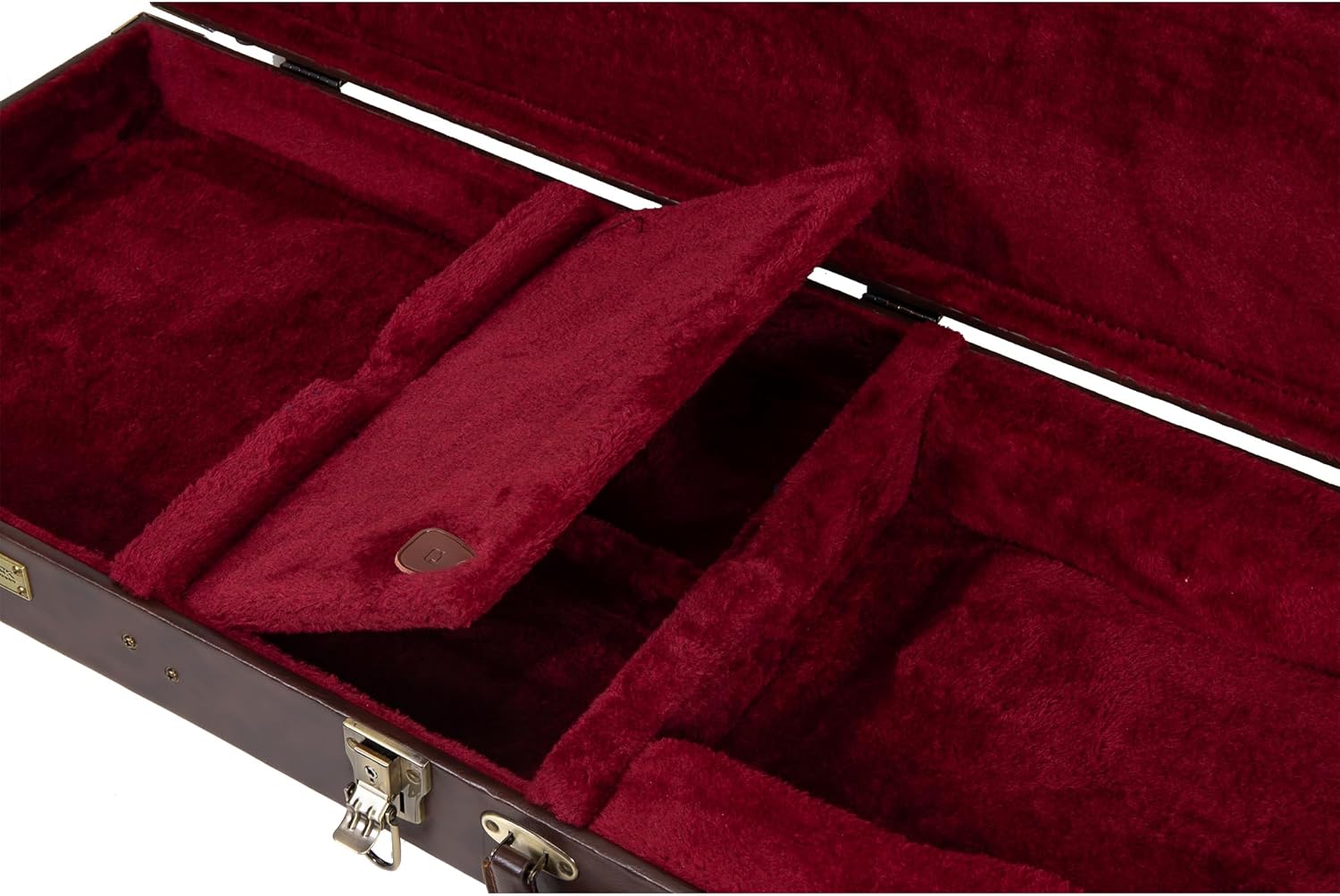 Crossrock PRS SE Hollowbody Electric Guitar Case, Rectangular, Vintage Brown (CRW620PRSHBBR-R)