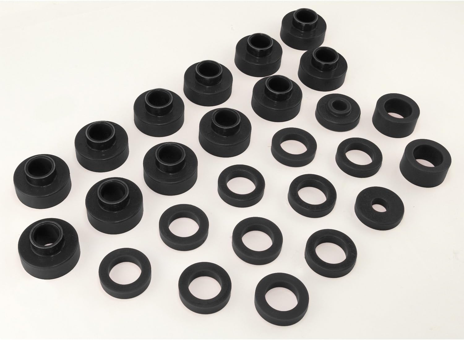 Rugged Ridge | Body Mount Kit, Black | 1-104BL | Fits 1981-1986 Jeep CJ-8 Scrambler