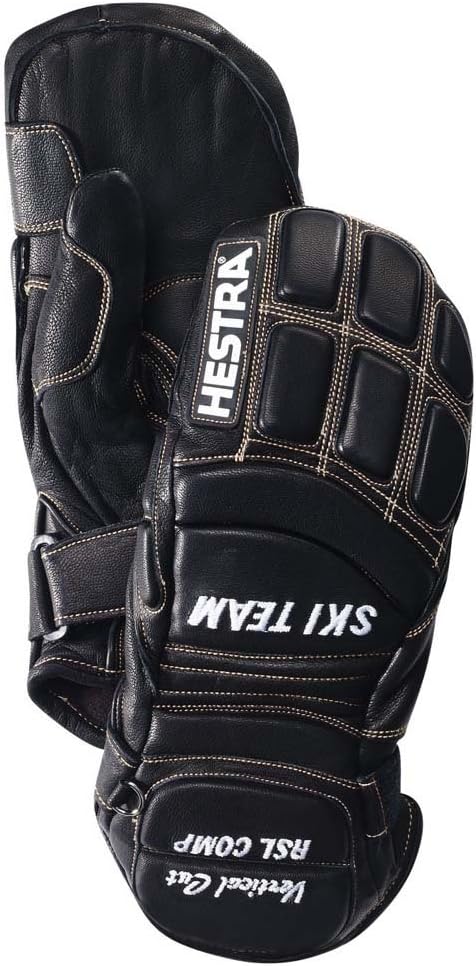 Hestra Unisex RSL Comp Vertical Cut Mitt, Windproof, Insulated Alpine Ski Racing Mitten for Men & Women