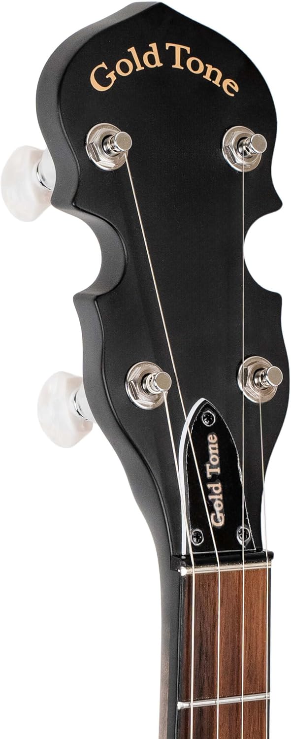 Gold Tone CC-50RP Cripple Creek Banjo with Resonator (Five String, Vintage Brown)