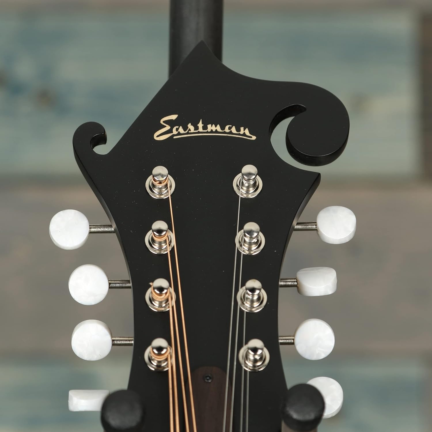 eastman Eastman MD314 FStyle Mandolin with Oval hole. Padded Bag Included