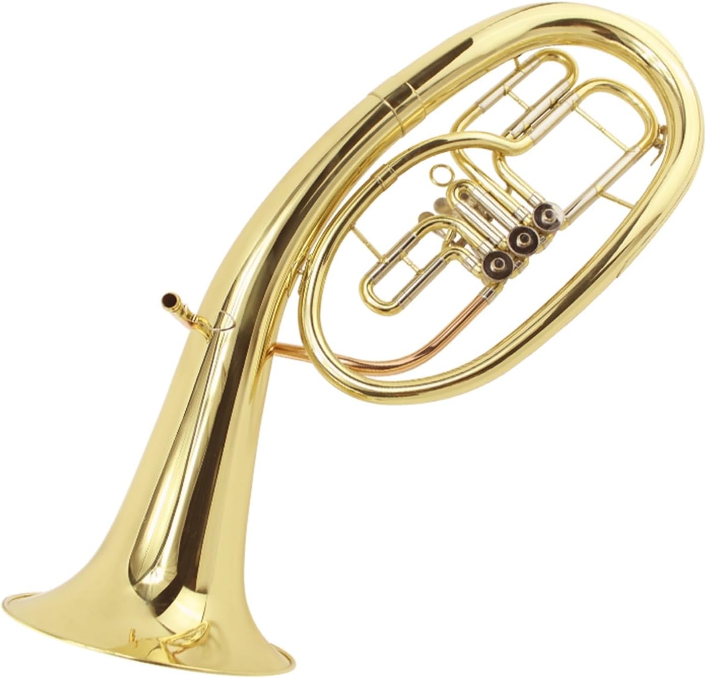 Beginner euphonium B Flat Three-key Alto Horn Brass Phosphor Bronze